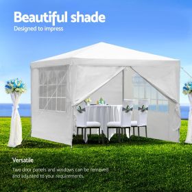 10'x10'20'30' Party Canopy Tent Outdoor Gazebo Pavilion Event w/ Removable Walls (size: 10'x10' with 4 Walls)